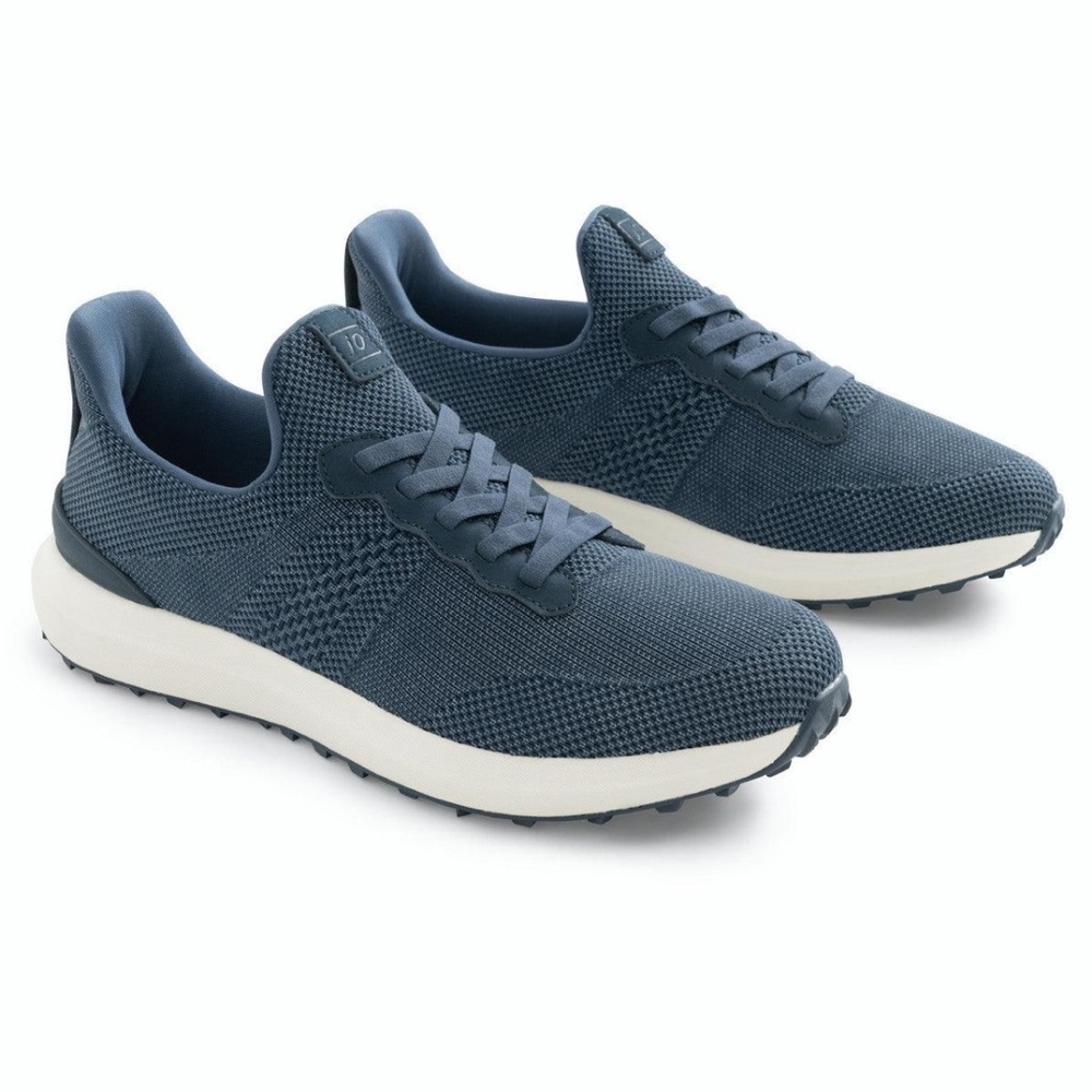 Johnnie-O Knit Range Runner 2.0 Golf and Casual Shoe Denim Blue Size 11 - Picture 13 of 13